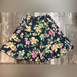 Old Navy Floral Girls Skirt